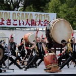 第6回よさこい大阪大会－芥川高校和太鼓部　演舞　ダイジェスト写真
