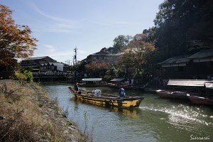 京都嵐山－川下り